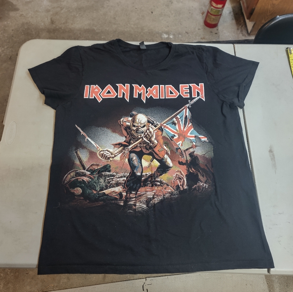 Iron Maiden - "The Trooper" Band Tee - Black - Womens 2X